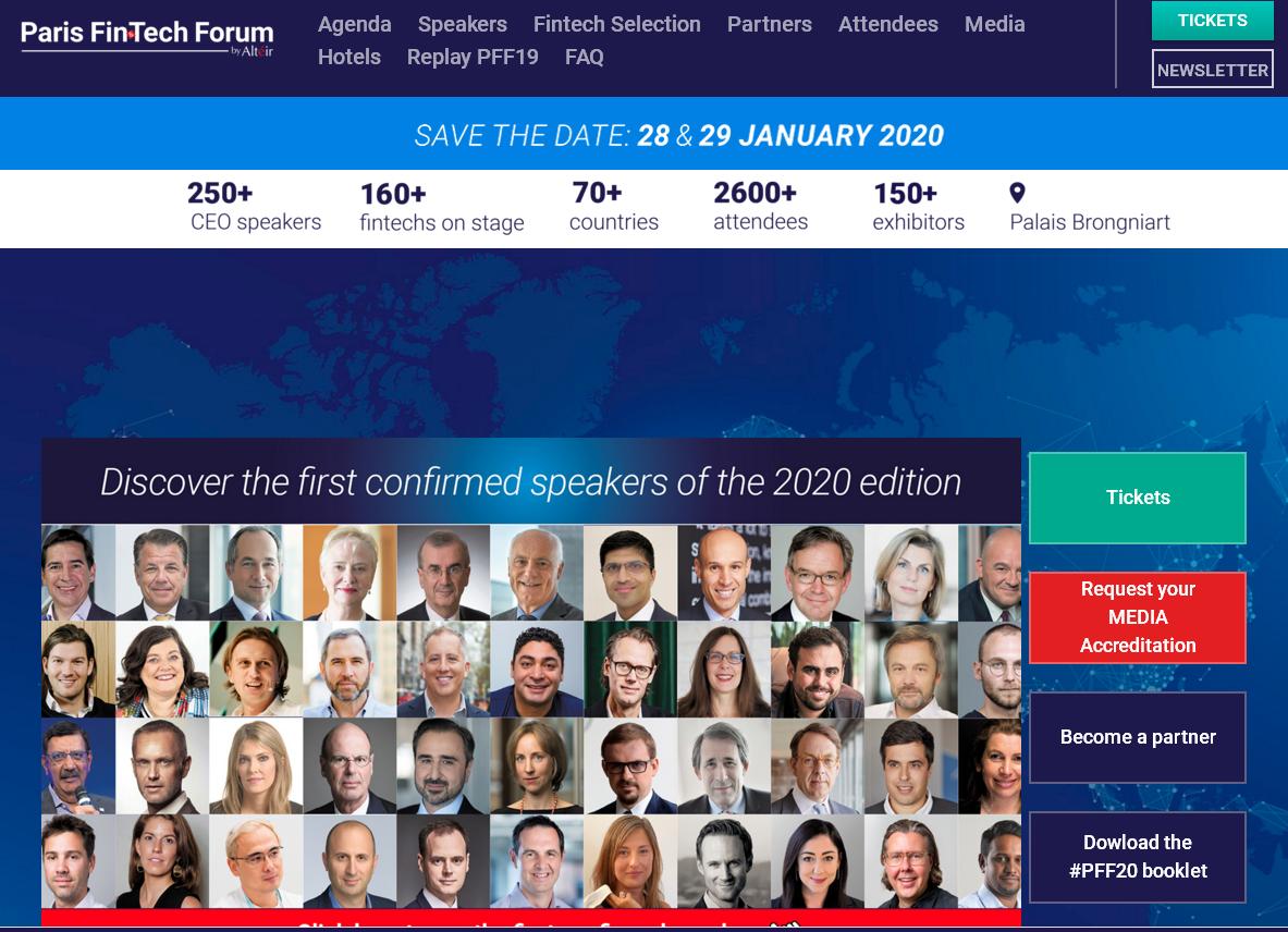 paris fintech forum 2020